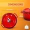Nutrichef Sauce Pot With Enamel Coating NCCIEC45 - alternate 4